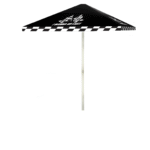 I Wanna Go Fast 8 ft Tall Square  Umbrella