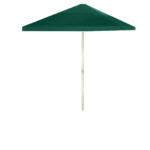 Classic Green 8 ft Tall Square  Umbrella
