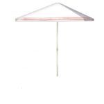 Baby Shower - Girl 8 ft Tall Square  Umbrella