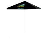 Landshark - Ombre Fin 8 ft Tall Square  Umbrella