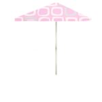 It's a Girl 8 ft Tall Square  Umbrella