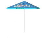 Margaritaville - It's 5 O'Clock Somewhere 8 ft Tall Square  Umbrella