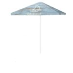 Margaritaville - Blue Waters Shark Fin 8 ft Tall Square  Umbrella