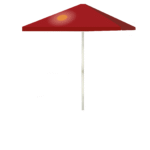 Desert 8 ft Tall Square  Umbrella