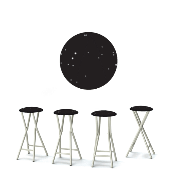 Nightscape 30" Padded Bar Stools - Set of (4)