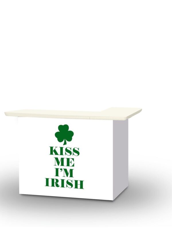 St Patricks Day - Kiss Me I'm Irish Portable Bar