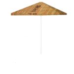 Tiki Totem 8 ft Tall Square  Umbrella