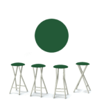Solid Green 30" Padded Bar Stools - Set of (4)