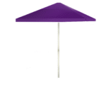 Solid Purple 8 ft Tall Square  Umbrella
