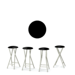 Love the Wine 30" Padded Bar Stools - Set of (4)
