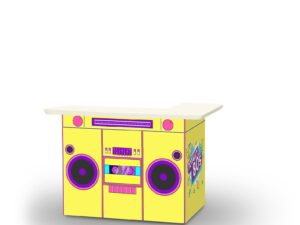 80's Boombox Portable Bar