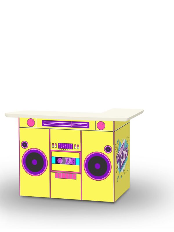 80's Boombox Portable Bar