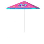 80's Boombox 8 ft Tall Square  Umbrella