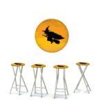 Halloween - Witch 30" Padded Bar Stools - Set of (4)