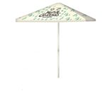 Merry Christmas Everyone 8 ft Tall Square  Umbrella