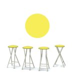 Vintage Lemonade 30" Padded Bar Stools - Set of (4)