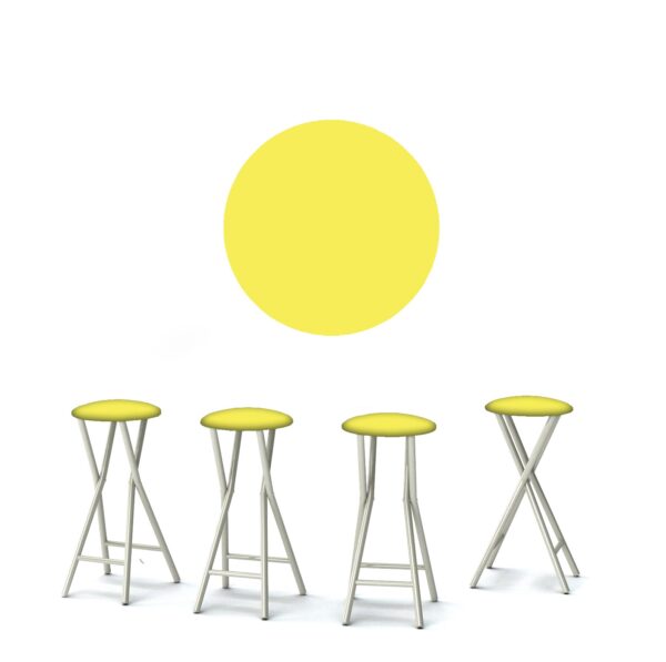 Vintage Lemonade 30" Padded Bar Stools - Set of (4)
