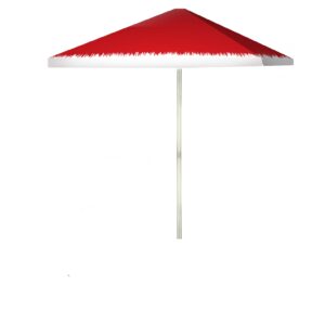 Christmas - Santa Claus 8 ft Tall Square  Umbrella