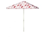 Valentines - Hearts 8 ft Tall Square  Umbrella