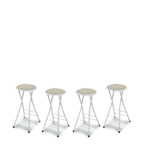 Classic Tan 30" Padded Bar Stools - Set of (4)