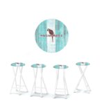 Margaritaville - Parrot Caribbean 30" Padded Bar Stools - Set of (4)