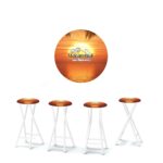 Margaritaville - As the Sun Goes Down 30" Padded Bar Stools - Set of (4)