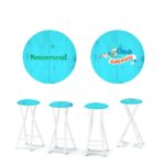 Margaritaville - It's 5 O'Clock Somewhere 30" Padded Bar Stools - Set of (4)