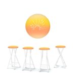 Landshark - Gone Surfin' 30" Padded Bar Stools - Set of (4)