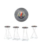 Margaritaville - Hurricane 30" Padded Bar Stools - Set of (4)