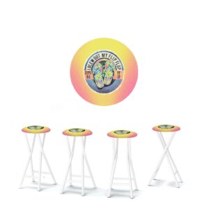 Margaritaville - Flip Flops 30" Padded Bar Stools - Set of (4)