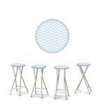 Baby Shower - Boy 30" Padded Bar Stools - Set of (4)
