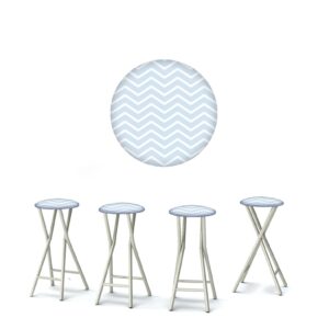Baby Shower - Boy 30" Padded Bar Stools - Set of (4)