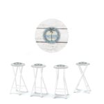 Margaritaville - Paradise Chill 30" Padded Bar Stools - Set of (4)