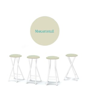 Margaritaville - Jolly Beachy Christmas 30" Padded Bar Stools - Set of (4)