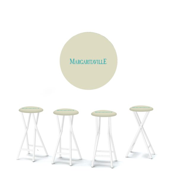 Margaritaville - Jolly Beachy Christmas 30" Padded Bar Stools - Set of (4)