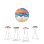 Margaritaville - Growing Older 30" Padded Bar Stools - Set of (4)
