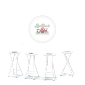 Landshark - Livin' The Sunshine 30" Padded Bar Stools - Set of (4)