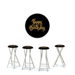 Birthday Jackpot 30" Padded Bar Stools - Set of (4)