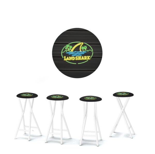 Landshark - Neon 30" Padded Bar Stools - Set of (4)
