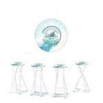 Landshark - Surf Shack 30" Padded Bar Stools - Set of (4)