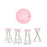Birthday Pretty in Pink 30" Padded Bar Stools - Set of (4)
