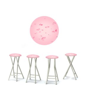 Birthday Pretty in Pink 30" Padded Bar Stools - Set of (4)
