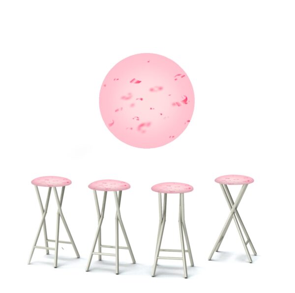 Birthday Pretty in Pink 30" Padded Bar Stools - Set of (4)