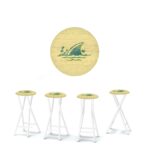 Landshark - Lager 30" Padded Bar Stools - Set of (4)