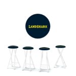 Landshark - Let's Beach 30" Padded Bar Stools - Set of (4)