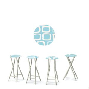 It's a Boy 30" Padded Bar Stools - Set of (4)