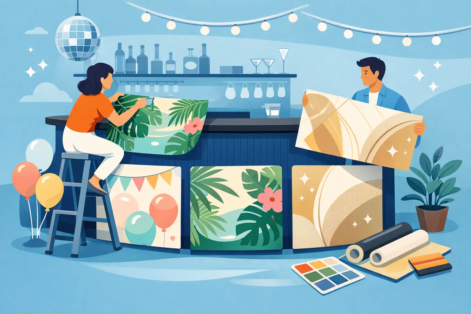 How to Customize Bar Wraps for Any Party