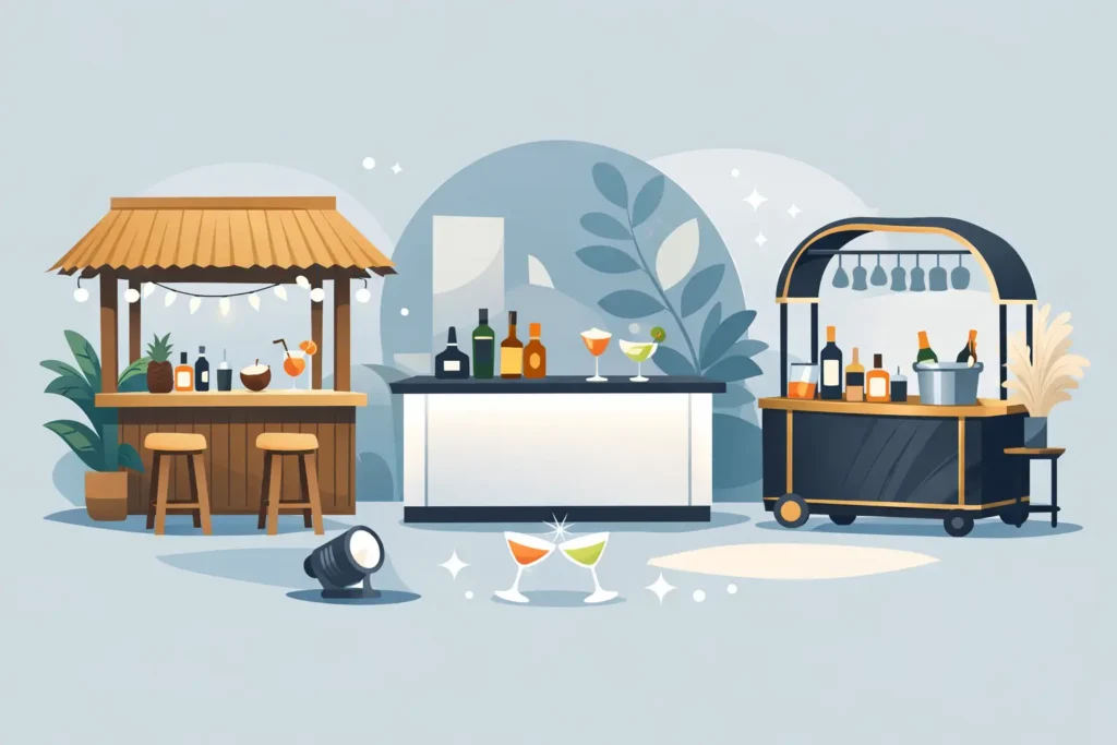Portable Bar Display Ideas That Steal the Show