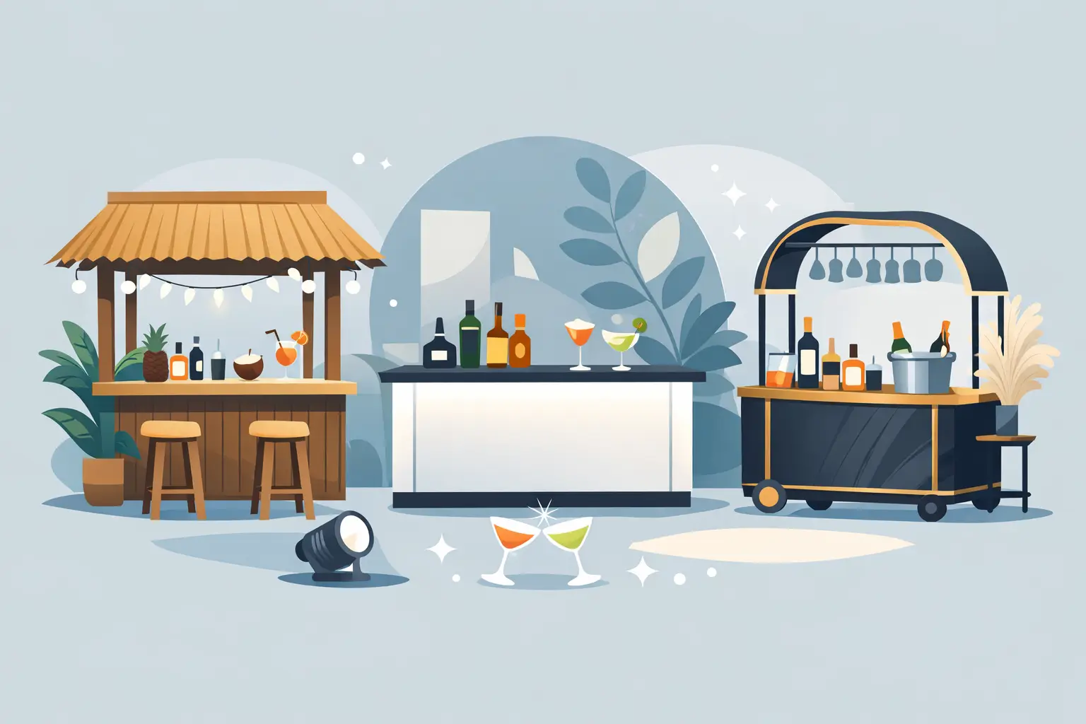 Portable Bar Display Ideas That Steal the Show