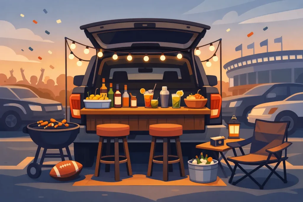 How to Build a Tailgate Bar That Steals the Show